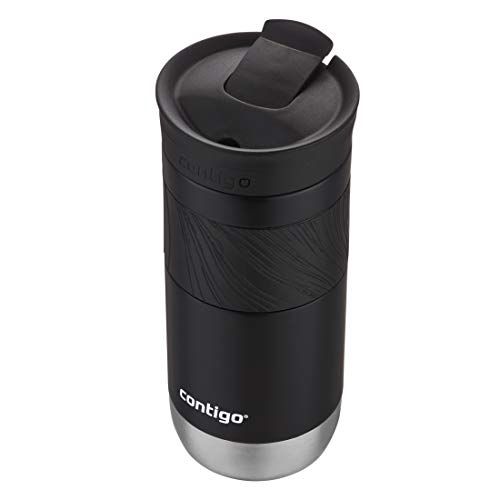 Contigo Byron Vacuum-Insulated Stainless Steel Travel Mug with Leak-Proof Lid Reusable Coffee Mug or Water Bottle BPA-Free 16oz Licorice Keeps Beverages Hot for 6 Hours or Cold for 12 Hours #3
