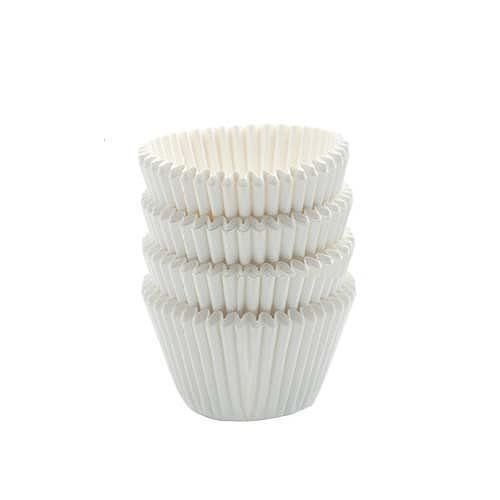 Bakery Direct Lot de 500 caissettes pour petit four Blanc Cover