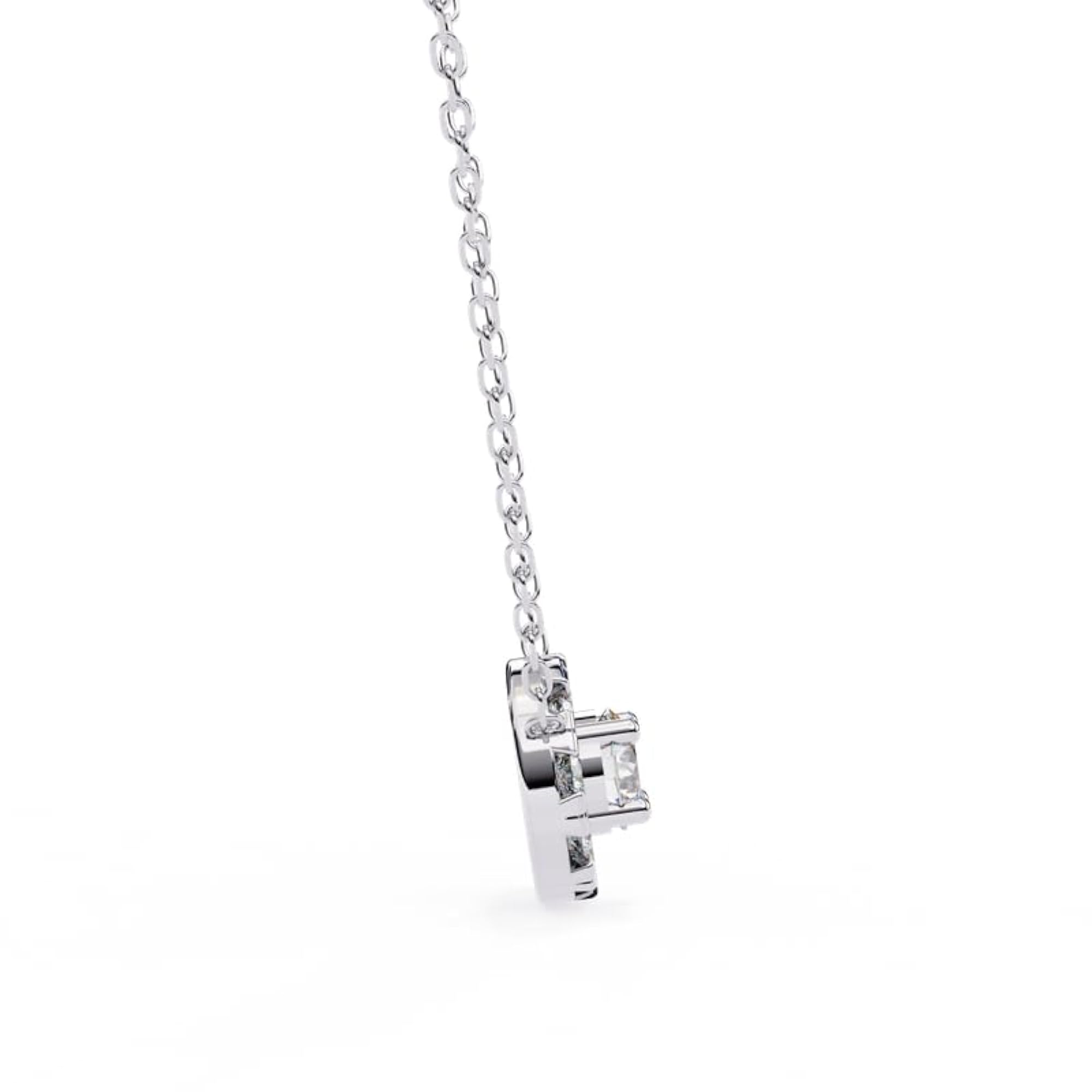 925 Sterling Silver Necklace with Fine Finish, Secure Clasp