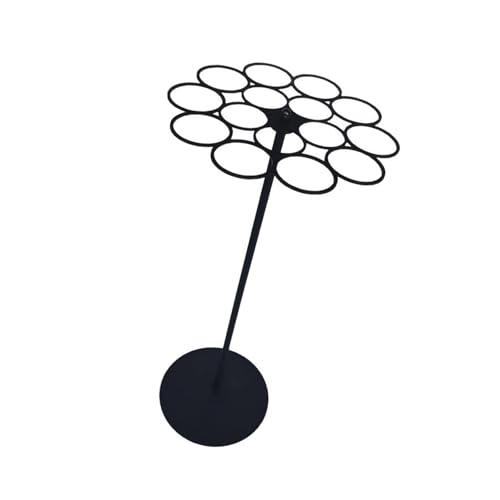 Présentoir rotatif récompenses médailles 360 degrés avec socle acier et roulement fluide