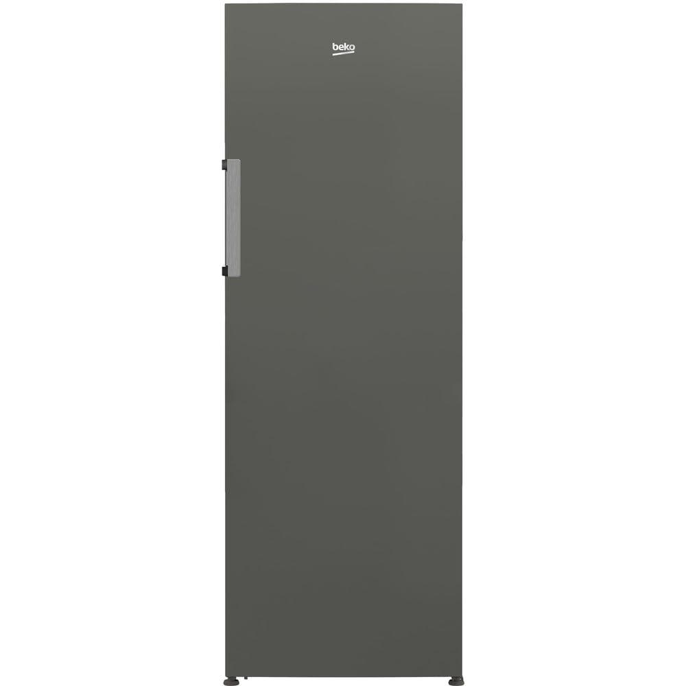 Beko RSSE415M41GN - Frigorífico 1 puerta, Estático, Clase Energetica E, Mecánico, 2 cajones, Color Acero Inoxidable