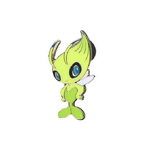 Amazon.com: PKMN Inc Pokemon Mythical Collection Celebi Pin : Clothing ...