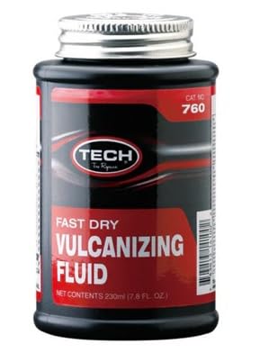 TECH #760 154007 0001 Strong Vulcanized Cement with Brush