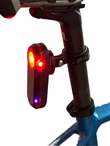 Fully Adjustable Angle for Best Visibility Seatpost Bicycle Mount for Garmin Varia Radar RTL510 RTL515 RVR315 and GoPro Action Cameras