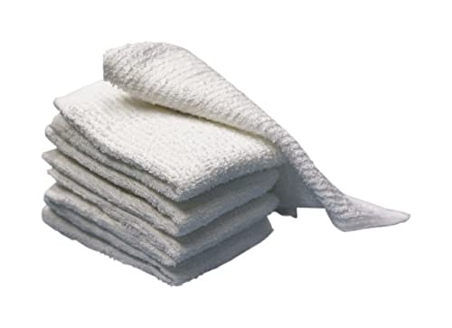 10019 Bar Mop Cotton Cloth White - Pack of 3