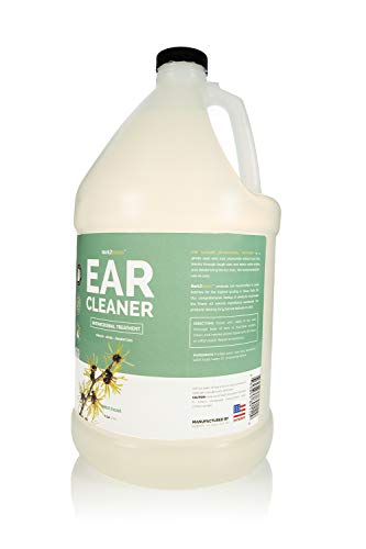 Bark 2 Basics Dog Ear Cleaner, 1 Gallon - All Natural, Witch Hazel, Gentle Aloe Vera And Chamomile Extract Base, Breaks Through Tough Wax And Debris, Soap-Free #TOP1