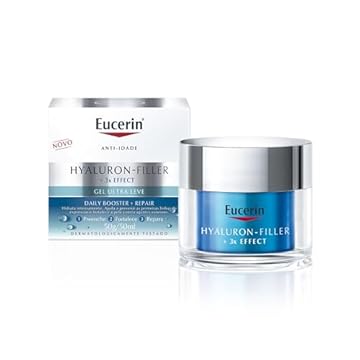 Gel Facial Ultra Leve Eucerin Hyaluron-Filler Daily Booster + Repair 50ml