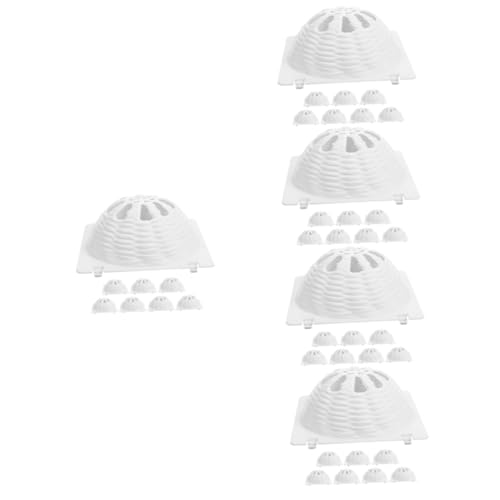 Yardwe 5sets Bird Nesting Products Pigeon Hatching Nest Cover Parrot Nesting Basin Lid Bird Relaxing Nest Cover 8pcs*5