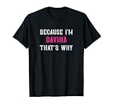 Davina Name Tag Apparel / Woman Named Davina