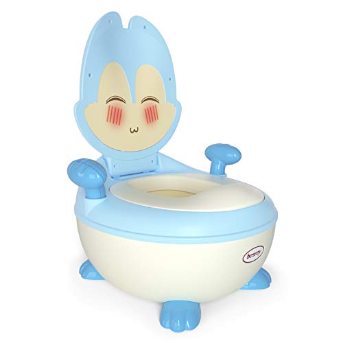 Besrey Orinales Infantiles, Orinal Bebe 2-5 Años, Orinales Para Bebé, Vater Para WC Niños con Tapa, azul