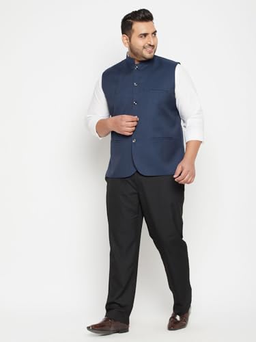 Image of Vastramay Plus Men's Nehru Jacket