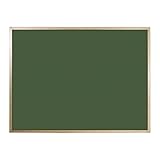 Flipside Products 36' x 48' Wood Framed Green Chalkboard, Large Surface, Wall Decor, Chalkboard Sign, Wall Mount, Menu Board