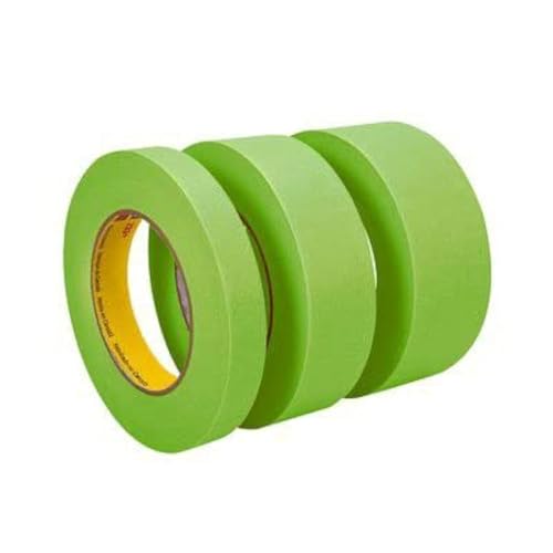 Image of 3M 2 inch 233+ Green AUTO Masking Tape-3 Rolls-Paint CAR