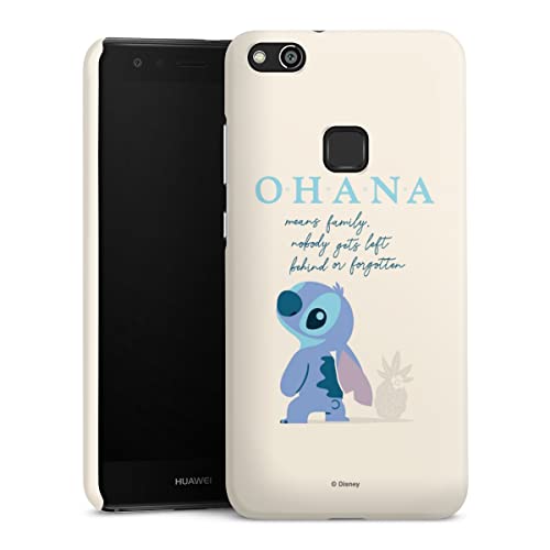 Custodia premium compatibile con Huawei P10 lite Cover per smartphone Custodia opaca Lilo & Stitch Prodotto ufficiale su licenza Disney