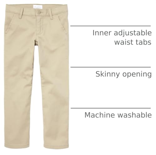 Image of The Children's Place Girls' Uniform Skinny Chino Pants