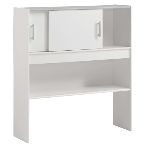 Miroytengo Cabecero o Armario Dormitorio Juvenil Candy de Color Blanco Mate 108x98x28 cm