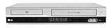 LG V 180 DVD-Player / VHS-Rekorder Kombination (DivX-Zertifiziert) Silber