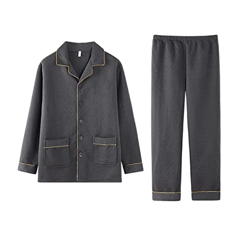 Pyjama classique homme hiver pour vos soirées cocooning et nuits - 8