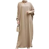 Photo Gallery comebachome abiti islamici per donne, abito di preghiera musulmana da 56,7 pollici, abito musulmano abaya per donne (kaki) Photo Gallery comebachome abiti islamici per donne, abito di preghiera musulmana da 56,7 pollici, abito musulmano abaya per donne (kaki)