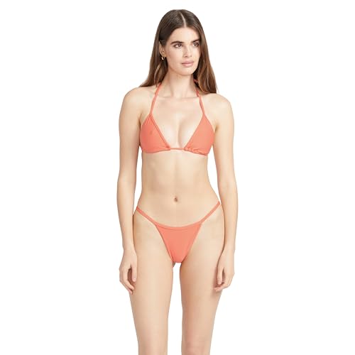 Volcom Women's Standard Simply Seamless Triangle Swimsuit Bikini Top