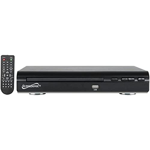 Supersonic SC25 PAL/NTSC DVD Player with USB