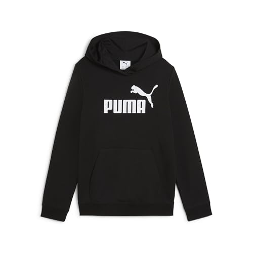 PUMA Mädchen ESS No. 1 Logo Hoodie TR G Kapuzenpullis, PUMA Black, 128