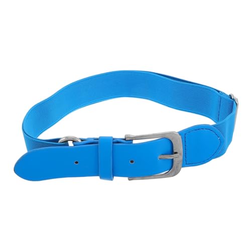 1pc Elastic Softball Belt Men Women Stretchable Baseball Belt Adjustable Elastic Waistband Non-slip for Outdoor Activities