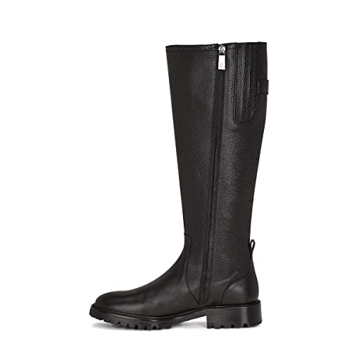 FRANCO CUADRA Women's Tall Riding Boot in Genuine Leather Black4