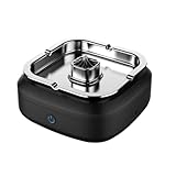 リン和膳居です灰皿空気清浄機、マイナスイオン中古煙浄化機、高性能活性炭ろ過、2段階風量スイッチUSB付属ケーブル。充電式で、煙が出ず、個人、机の上、家庭用、玄関、浴室、車内などで家族の健康を守る。 (Nobick CY02 ブラック) [並行輸入品]