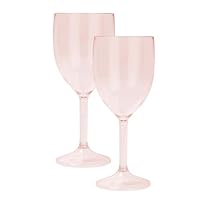 Procos - Wiederverwendbarer Becher 2 Stück, Trinkbecher für Party oder Gartenfeier, Partybecher