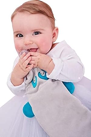 GooseWaddle Luxury Soothing Fox Baby Pacifier Holder (14x6), Ultra Comfort Soft and Warm Material for Newborns and Toddlers, Machine Washable 100% Polyester