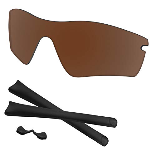 Image of Radar Path Lenses & Rubber Kits Replacement for Oakley Sunglass Polarized