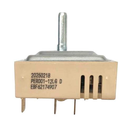 EBF62174907 EBF62174902 PER001-12LG D Rotary SwitchReplacement for LG Kenmore Cooktop RangeReplaces AP6028863 4210328 PS11761170 AP7225541 PS17631122