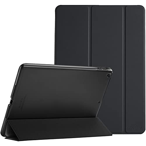 ProCase iPad 9.7"(���^�j�P�[�X �X�}�[�g ���X���� �X�^���h �t�H���I�ی�P�[�X �������t���X�g �o�b�N�J�o�[ �Ή��@��FiPad 9.7" ��6���� 2018 / ��5���� 2017 - �u���b�N