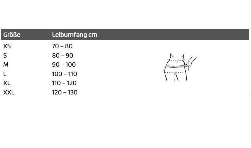 Thuasne Lomba-Go - Faja lumbar entallada para compresión y estabilización de la columna vertebral | Talla: L | Pelota flexible