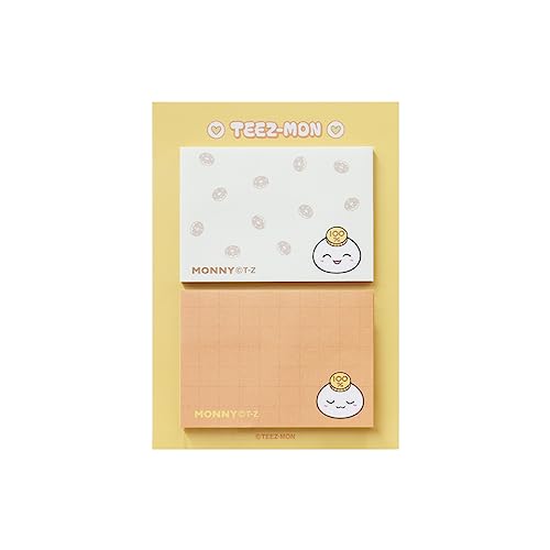 ソロモン商事 TEEZ-MON 付箋メモ STICKY MEMO スティッキーメモ メモ帳 ポストイット 付箋 文房具 キャラクター かわいい 公式 (MONNY)