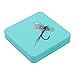 Metal Fly Box for Fishing Lure Organizer with Divided Sponge Fly Holder, Dry Fly Storage Container, Compact Tackle Box, for Durable Outdoor Waterproof Bait Case, Small Hook Case(Blue)