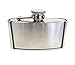 Westernwear-Shop Gürtelschnalle Flask 3 oz (88ml) - Enthält einen gravierbaren Flachmann Gürtelschnalle Gürtelschließe Western Belt Buckle Westerngürtelschnalle Rodeo Vintage Silber