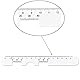 SagaSave 10Pcs Optisches PD Lineal Kunststoff Pupillenabstandsmesser Augen-Augen-Testwerkzeug