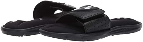 Under Armour Boys' Ignite VI Slide Sandal, Black (001)/Black, 12K M US Little Kid | Image 7