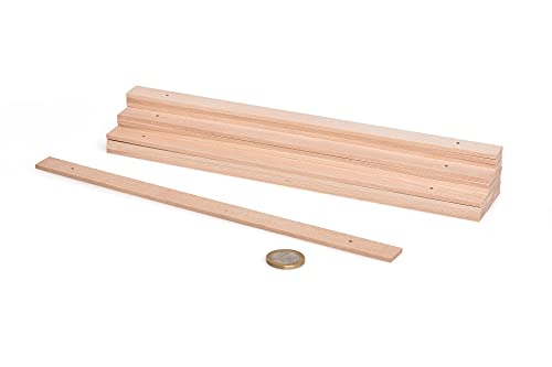Lamellen/Rührstäbe natur aus Buche mit 2 Löchern 258x16x3mm 100 Stück Cover