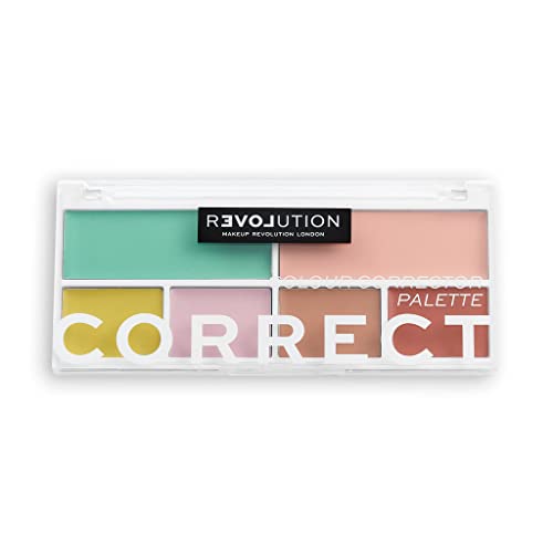 Revolution Relove Correct Me Palette Contour Palette Light, Define Your Features, Vegan Free Palette, Ultra Light Parben & Cruelty Free-11g - Image 2