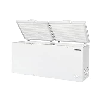 Maxx Cold Select Series Chest Freezer with Split Top, 76" W, 30 cu. ft. Capacity, Locking Lids, Garage Ready, White