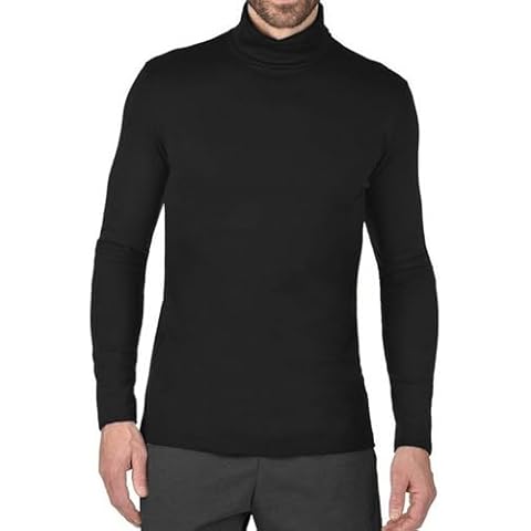 Alfred& Hayle Men's Long Sleeve Roll Neck Jumper Cover