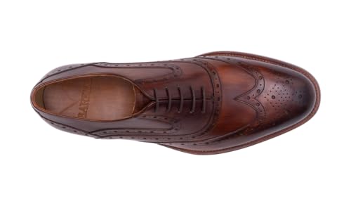 BARKER Liffey Men's Handmade Leather Brogue Oxford Dress Shoes - Timeless Elegance & Superior Craftsmanship for Formal & Business Wear - Image 4