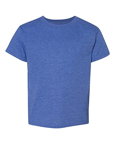T-shirt Gildan Kids' Big DryBlend 2 paquets, XS, gris sport/blanc