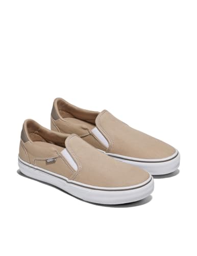 Image of Vans Men's Asher Slip-on Shoe - Comfortable Sneakers for Walking, Fashion & Everyday Wear