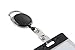 SICURIX Quick Clip ID Card Reel, Black
