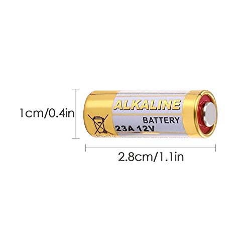 Batería alcalina SuperPower 23A 12V pack 10 unidades miniatura 3