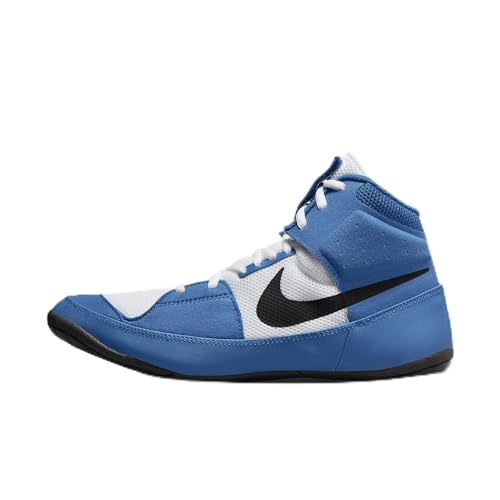 Nike Fury Wrestling Shoes (AO2416-401, Team Royal/White/Black) Size 4